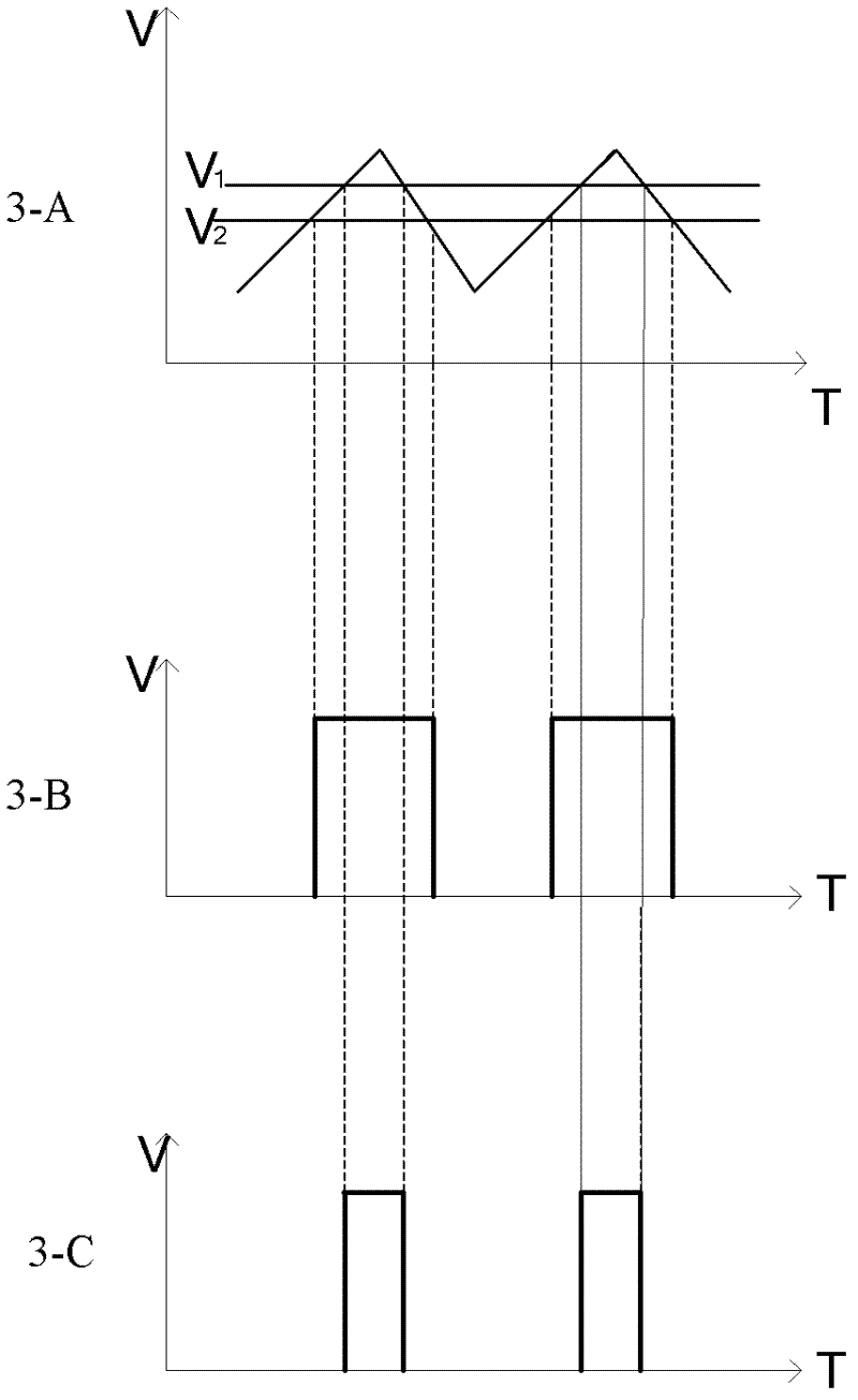 Energy saving lamp box control circuit and energy saving lamp box