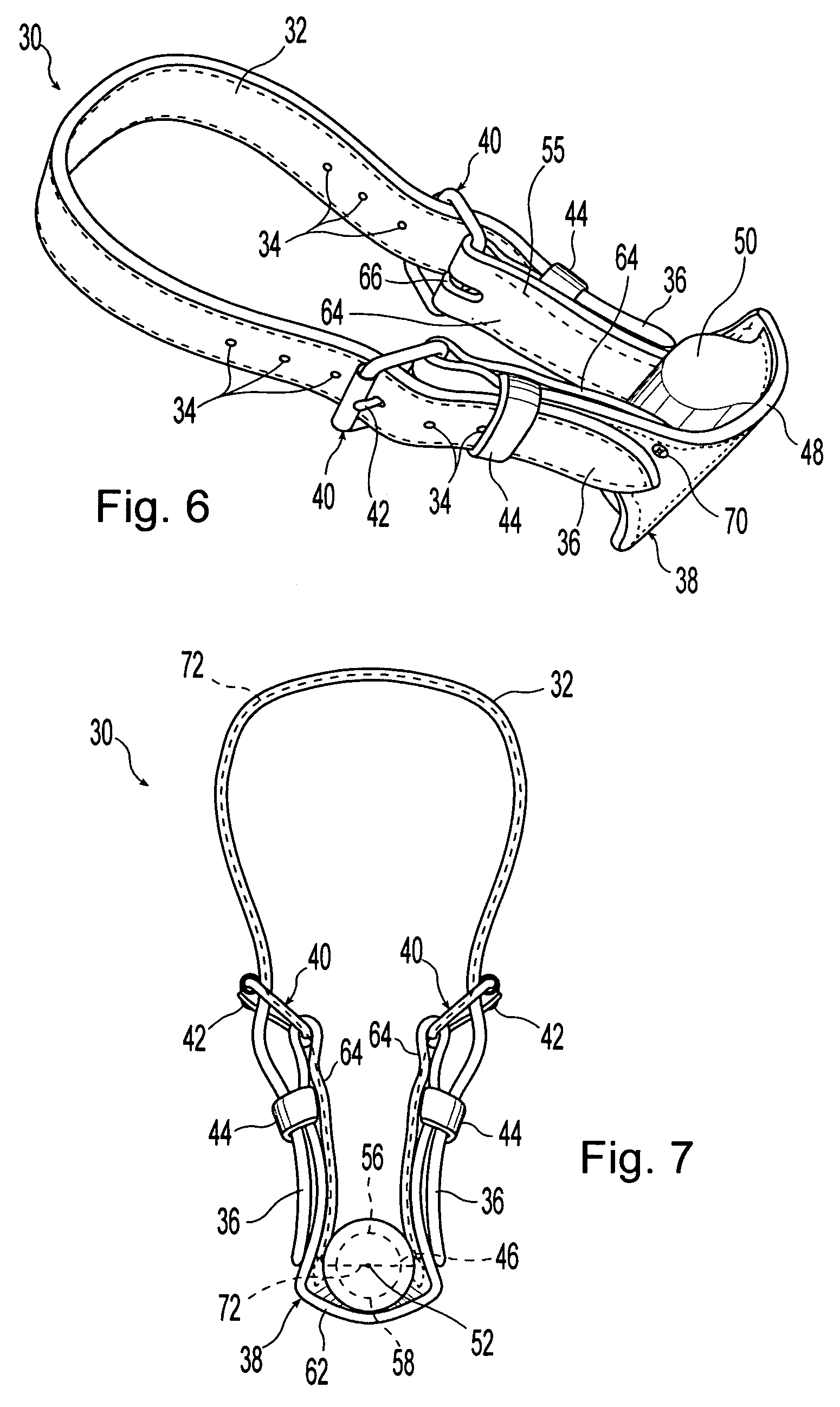 Anti-cribbing horse collar