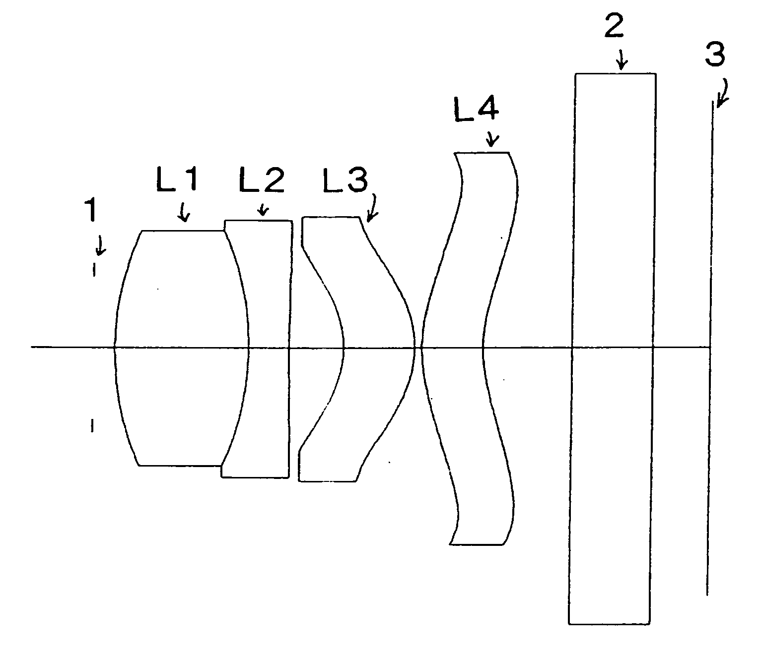 Four-piece lens assembly