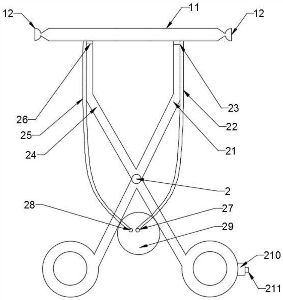 Easy-to-take pessary assembly for gynaecology and obstetrics