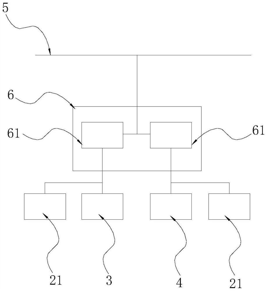 Rail-mounted vehicle anti-collision device and anti-collision method