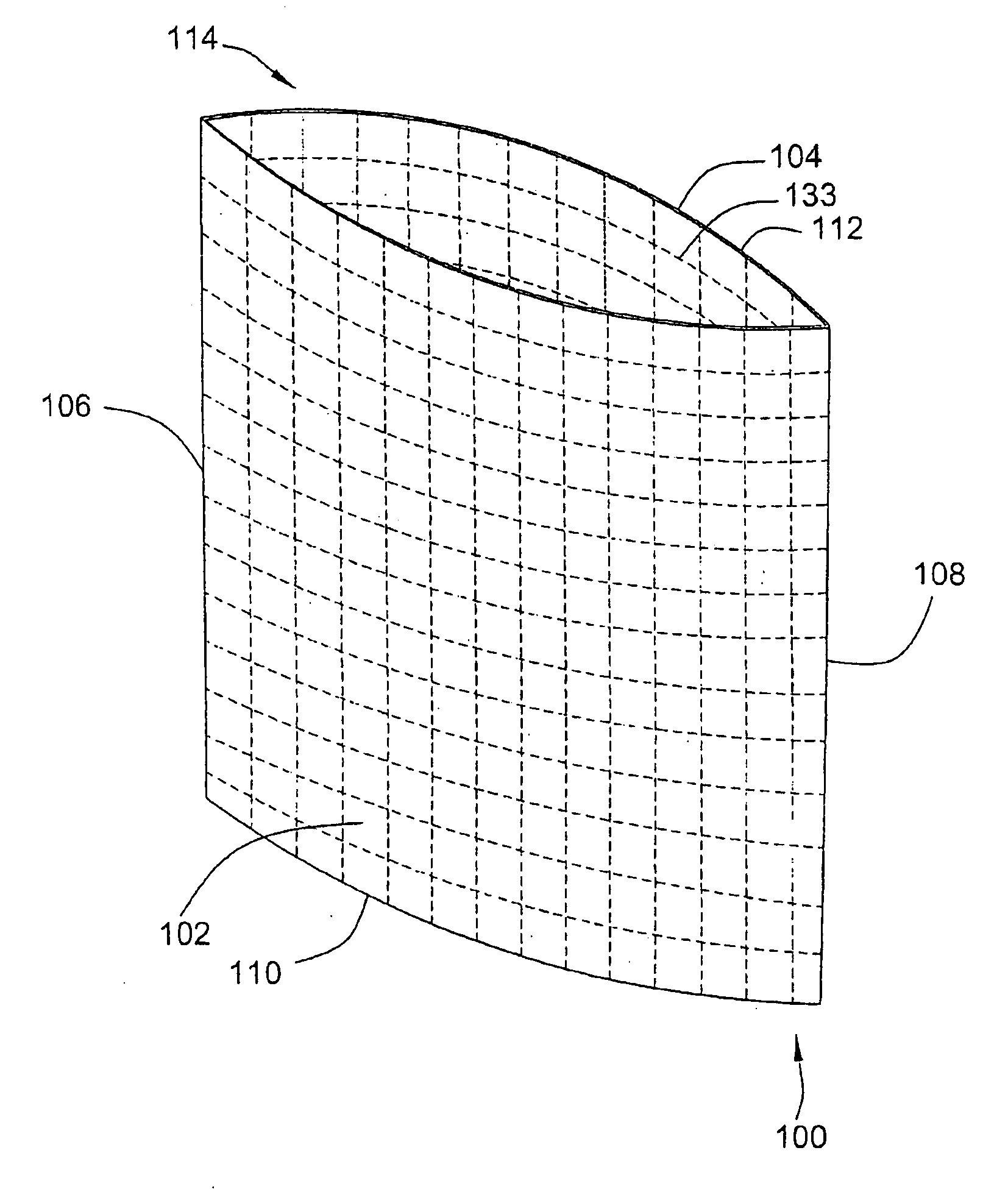 Microwavable bag or sheet material