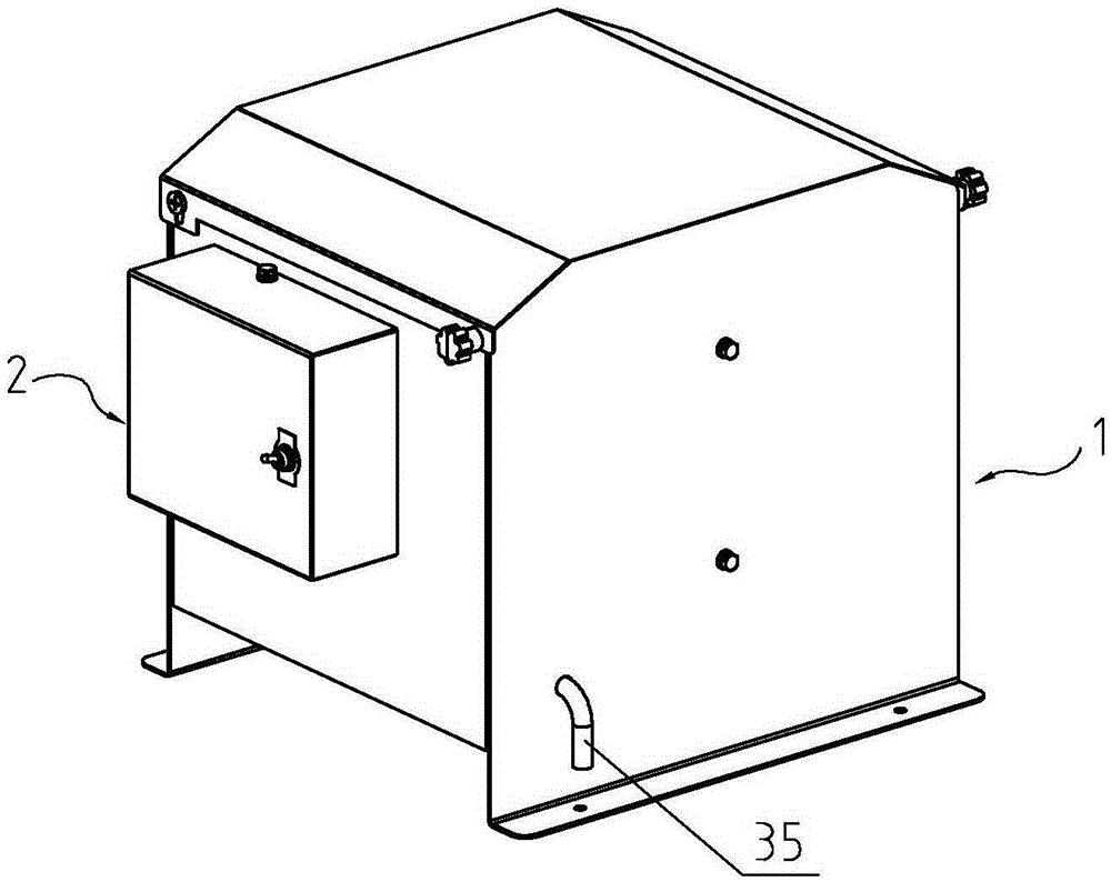 Atomization device for seeder