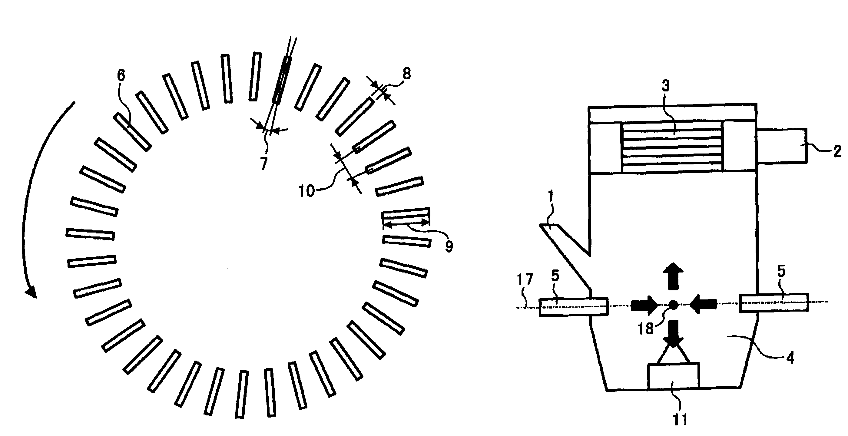 Pulverizing apparatus and method for pulverizing