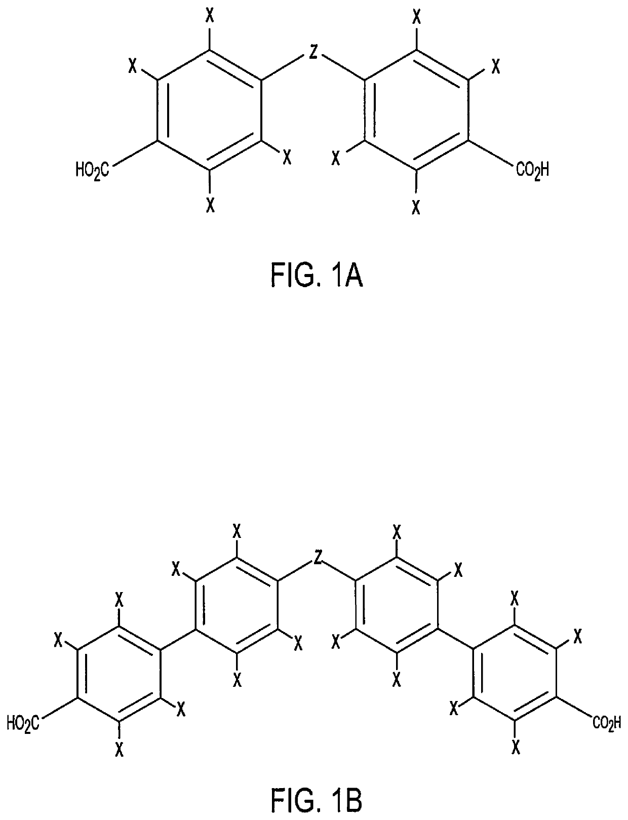 Ultramicro to mesopore frameworks for selective separation and storage of noble gases