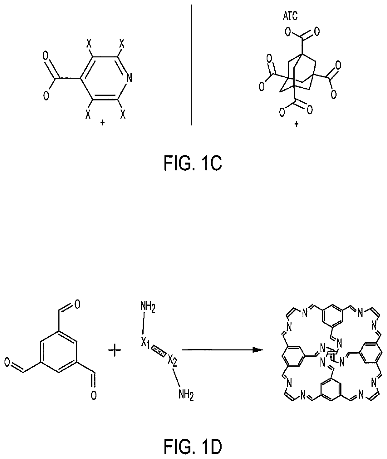 Ultramicro to mesopore frameworks for selective separation and storage of noble gases