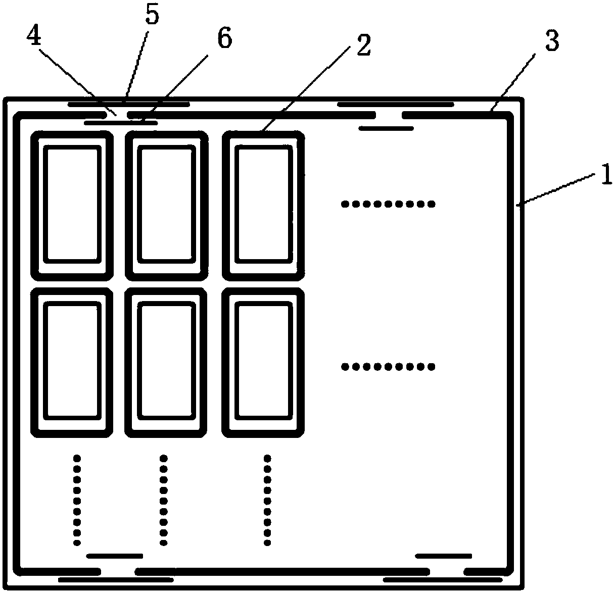 IPS liquid crystal display screen liquid crystal box preparation method