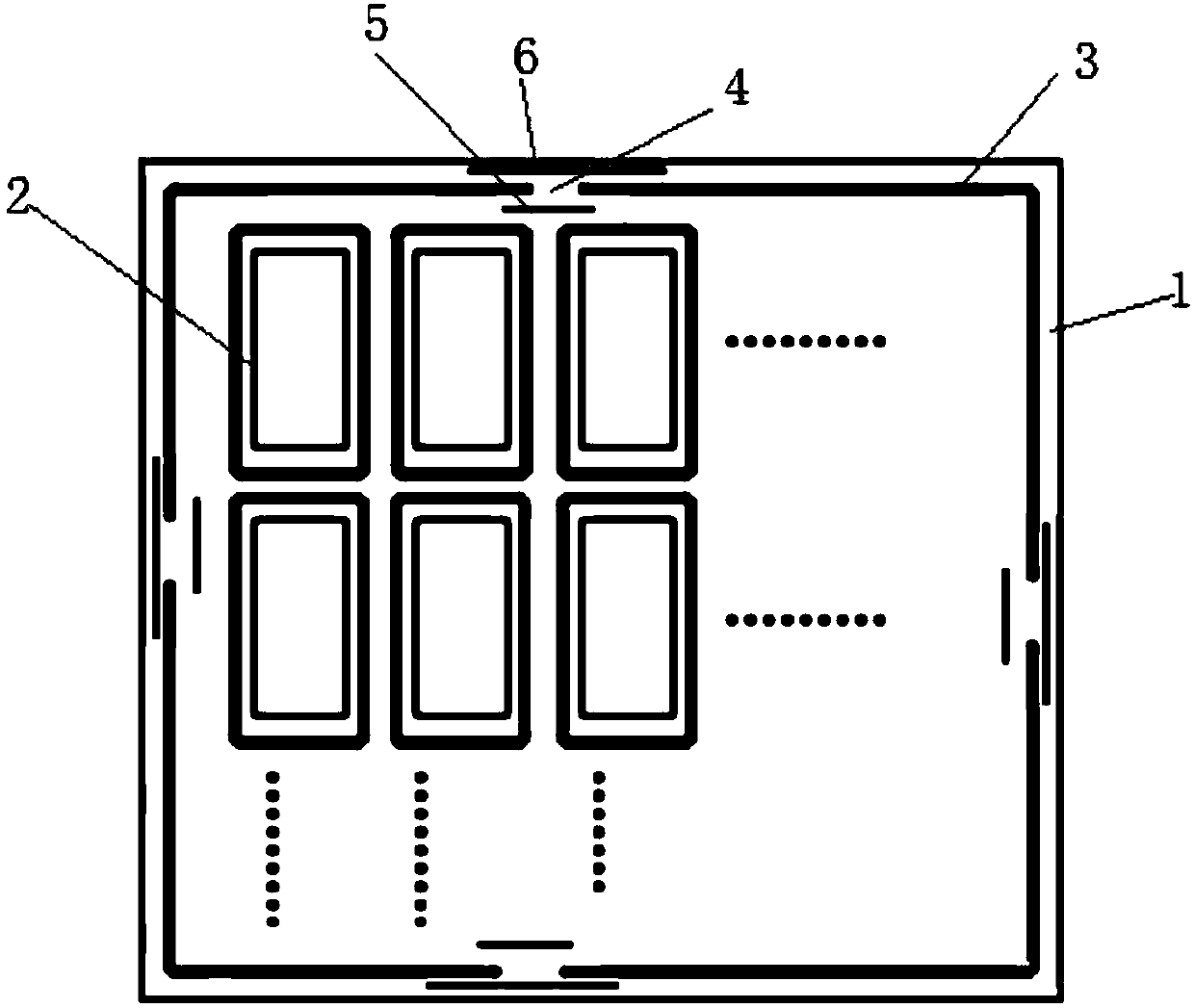 IPS liquid crystal display screen liquid crystal box preparation method