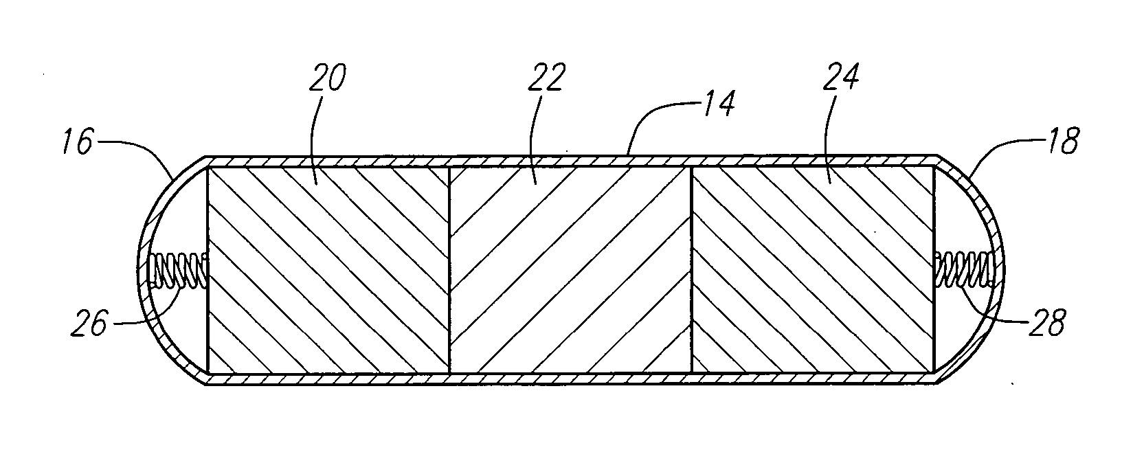 Animal pill magnet having single polarity