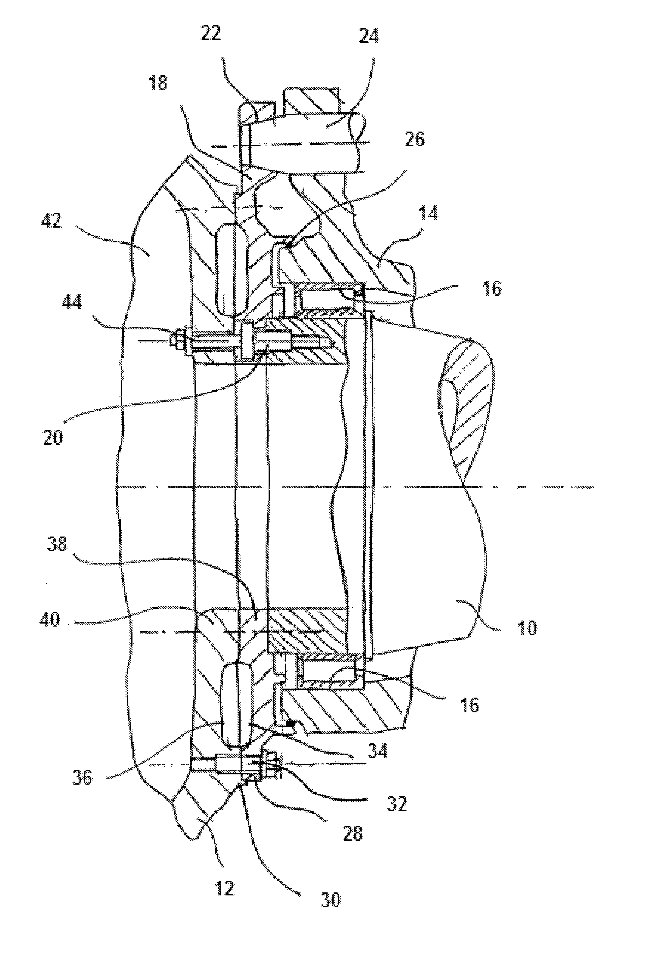 Method for installing a rotor hub on a rotor shaft of a wind energy plant, and a wind energy plant