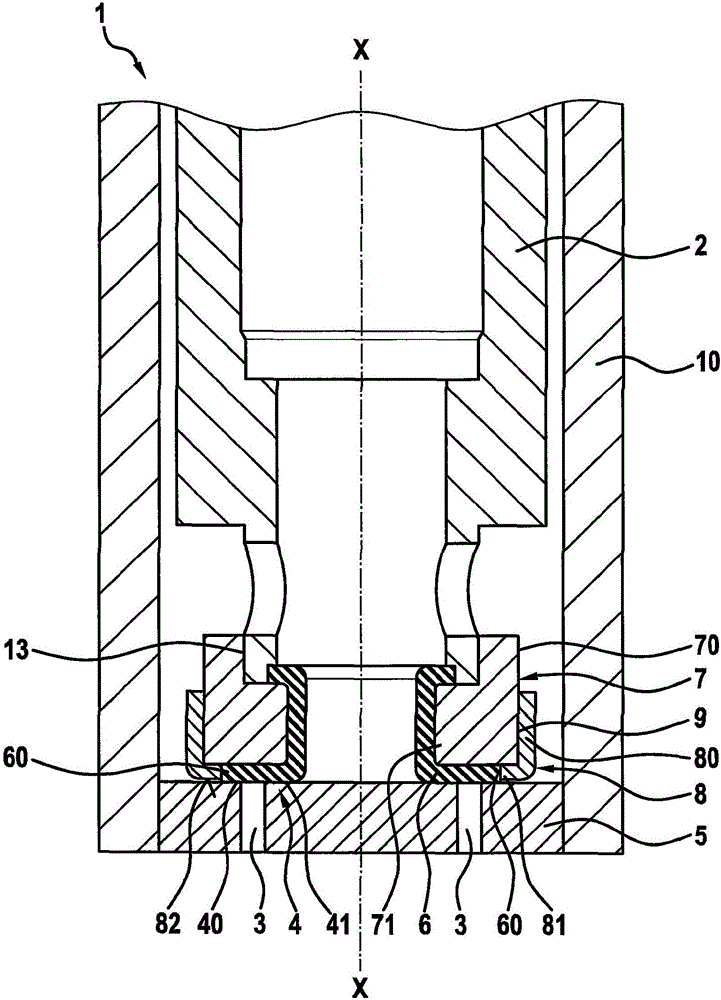 Gas valve with improved sealing characteristics