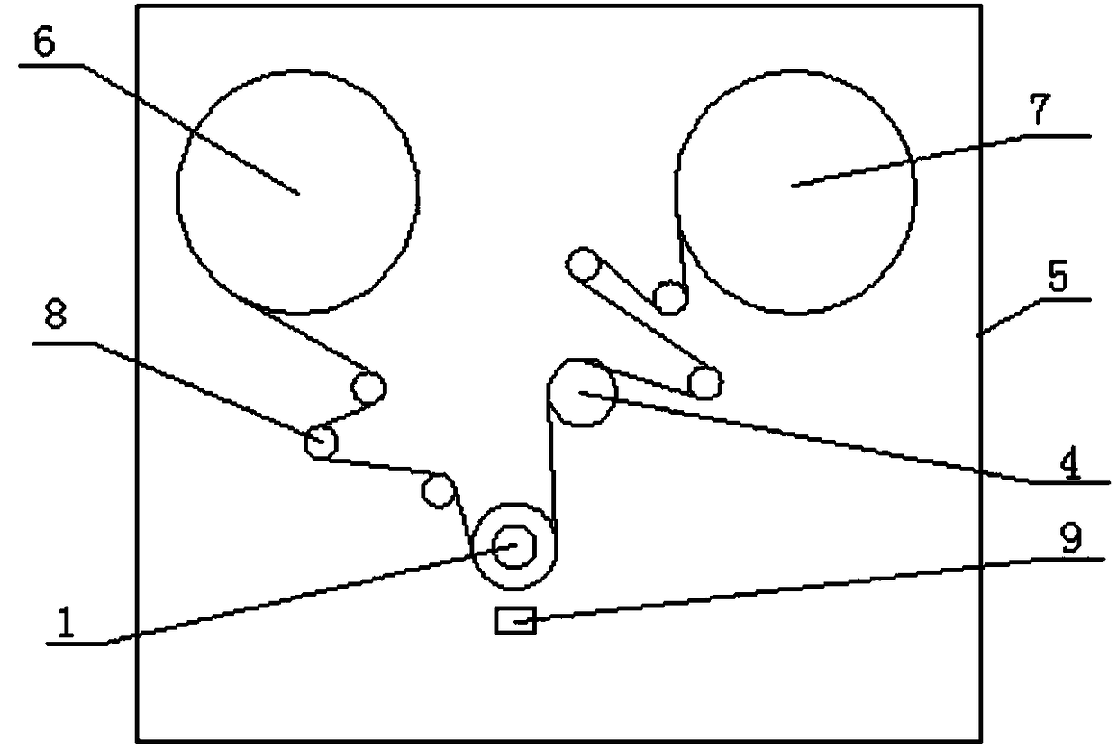 Vacuum ellipsoidal coating roll type aluminum film coating device and its operation method