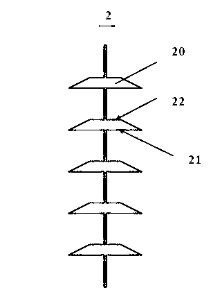 Wiring structure of induction layer