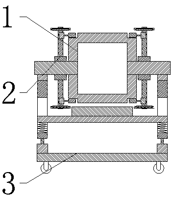 Papermaking machine idle sleeve rope wheel device