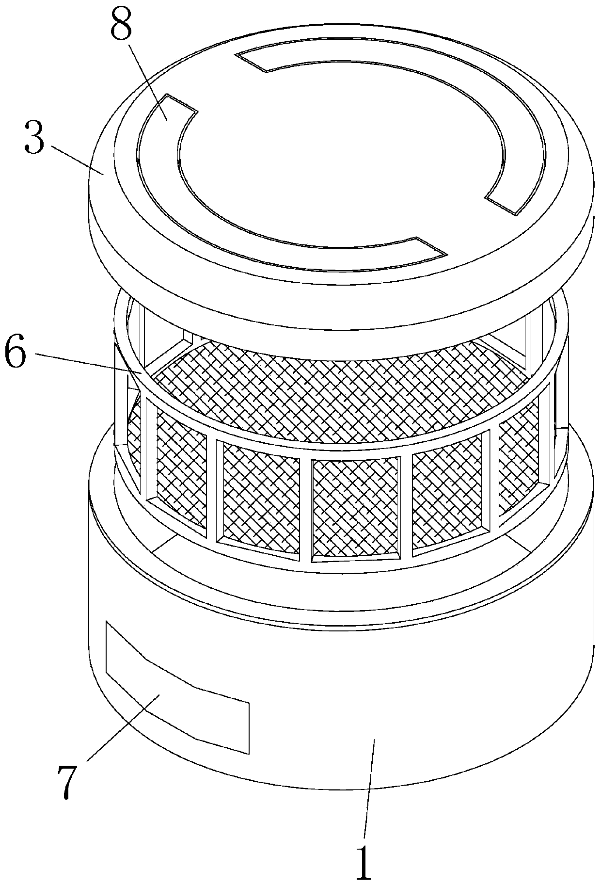 Mask sterilizing device