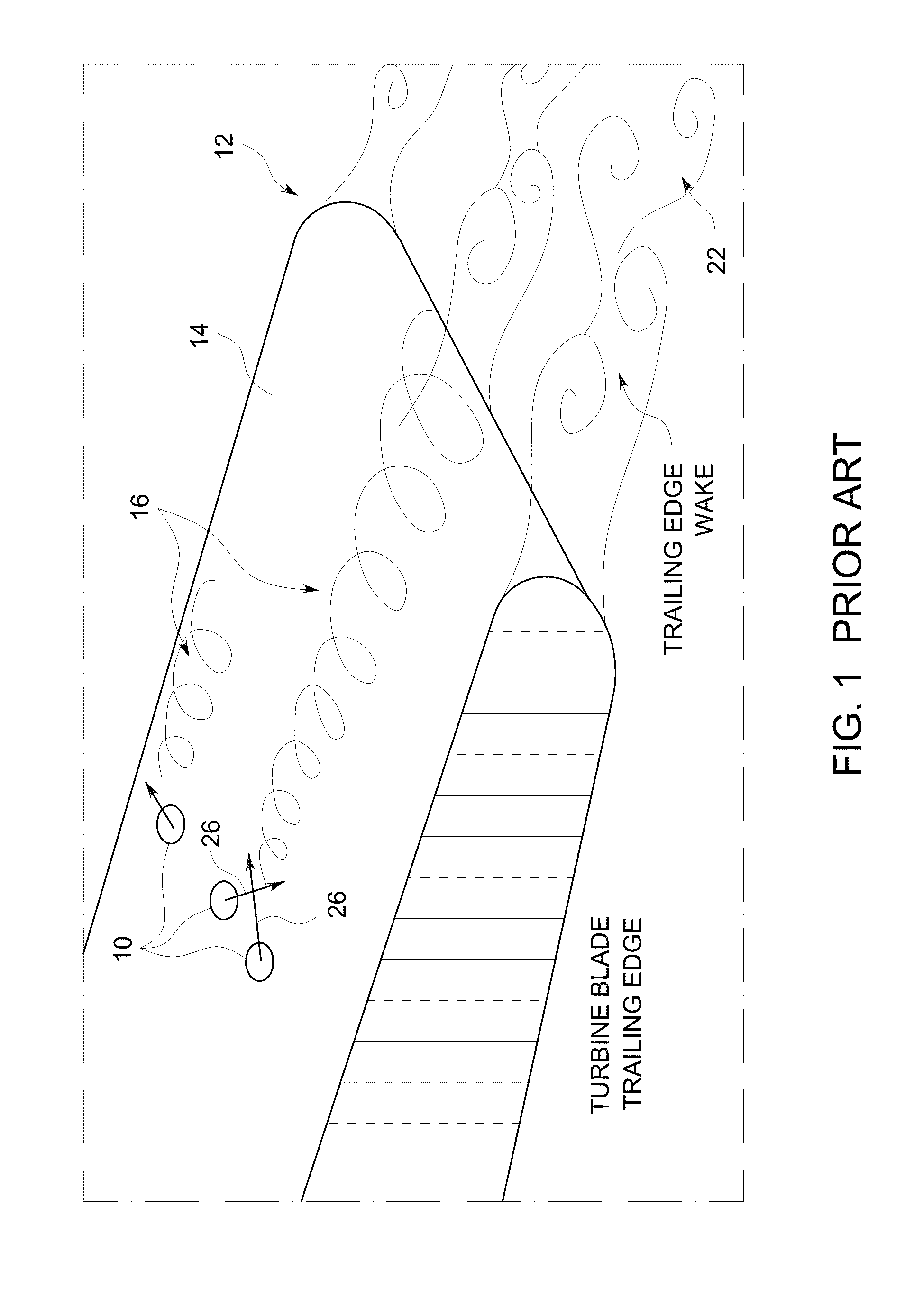 System and method for enhanced turbine wake mixing via fluidic-generated vortices