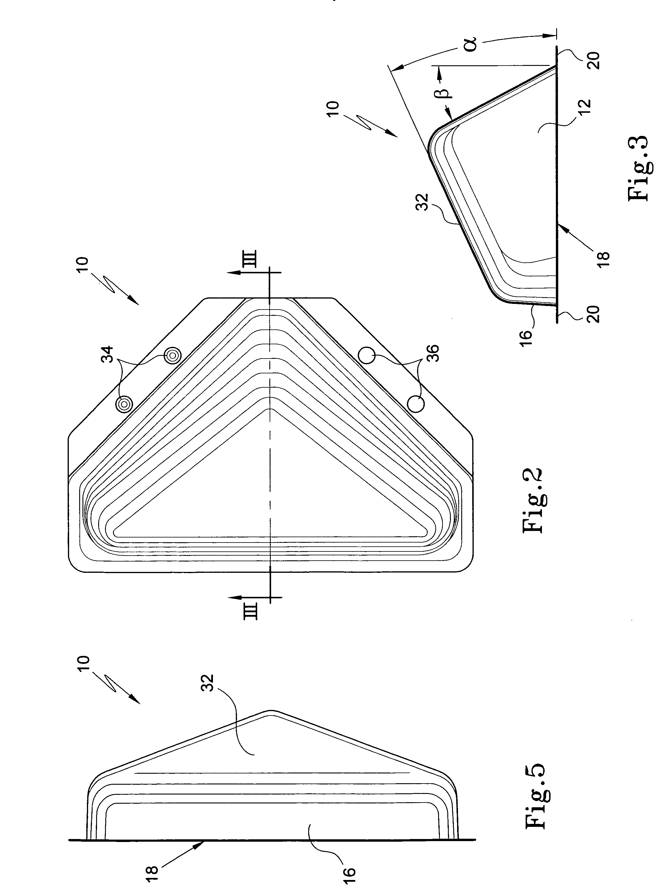 Food container particularly for forming a party platter or the like