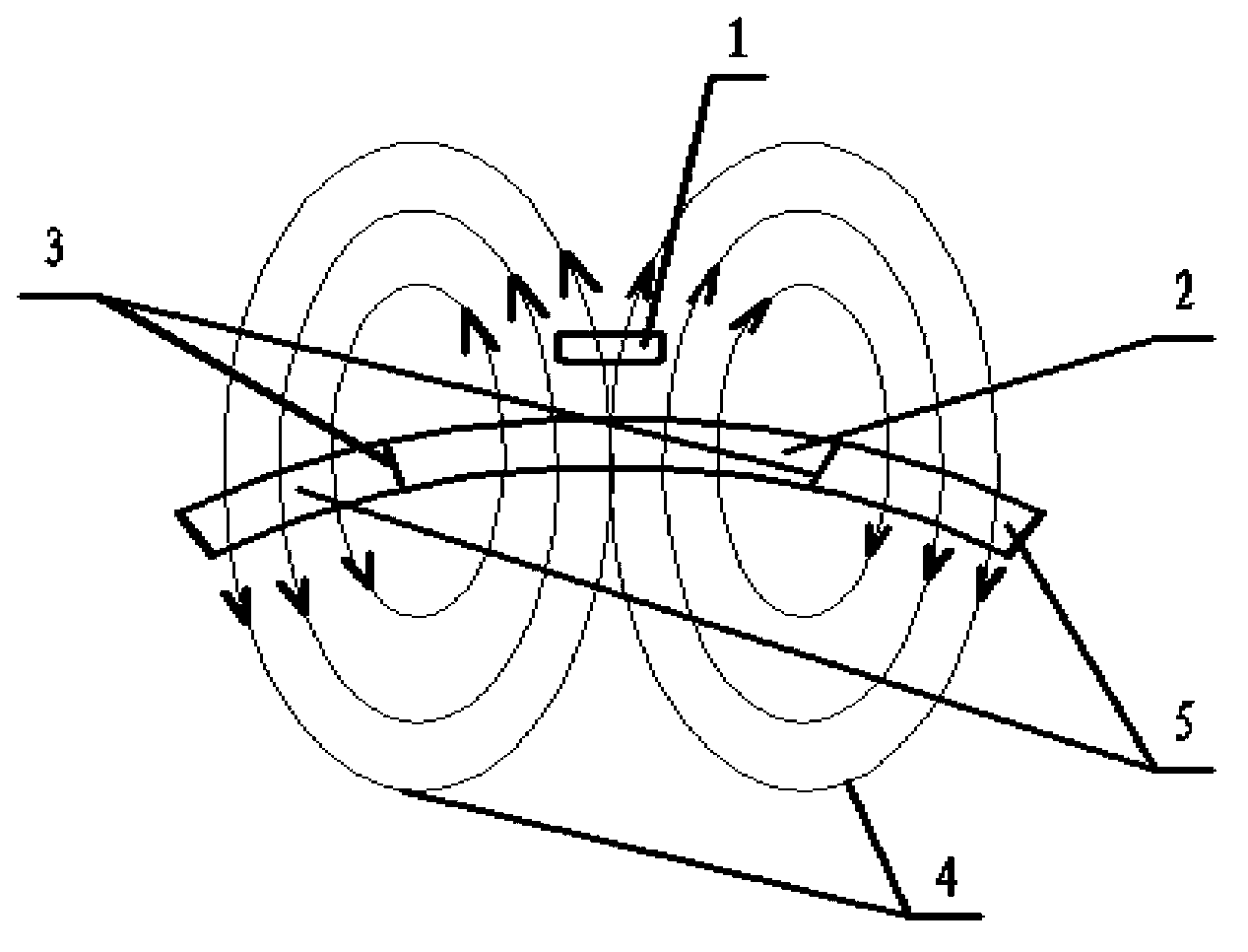 Magnetic component for switch-type Hall sensor