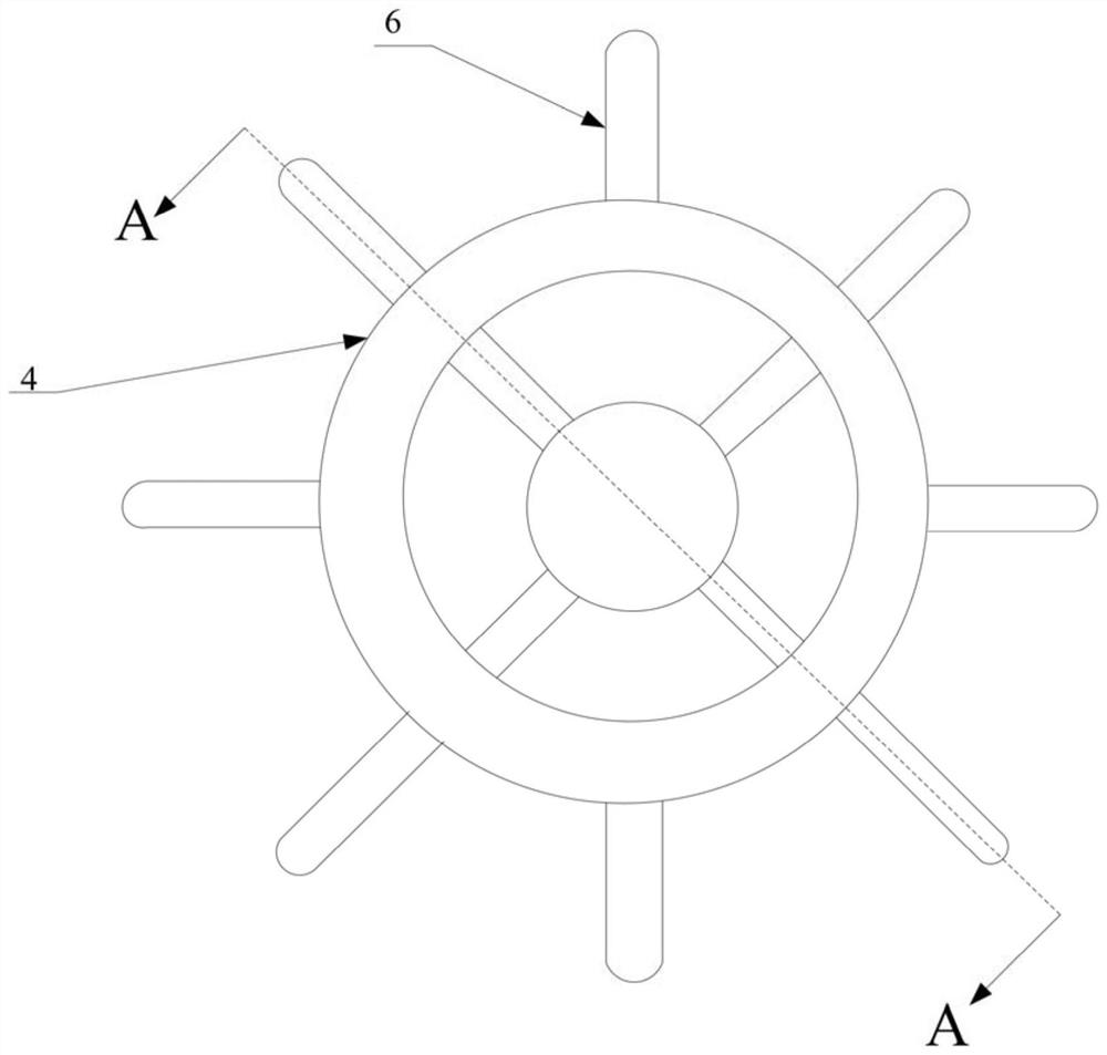 Wake regulation device for underwater vehicle