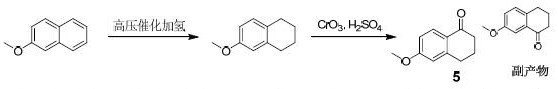 Synthesis method of 6-methoxy-1-tetralone