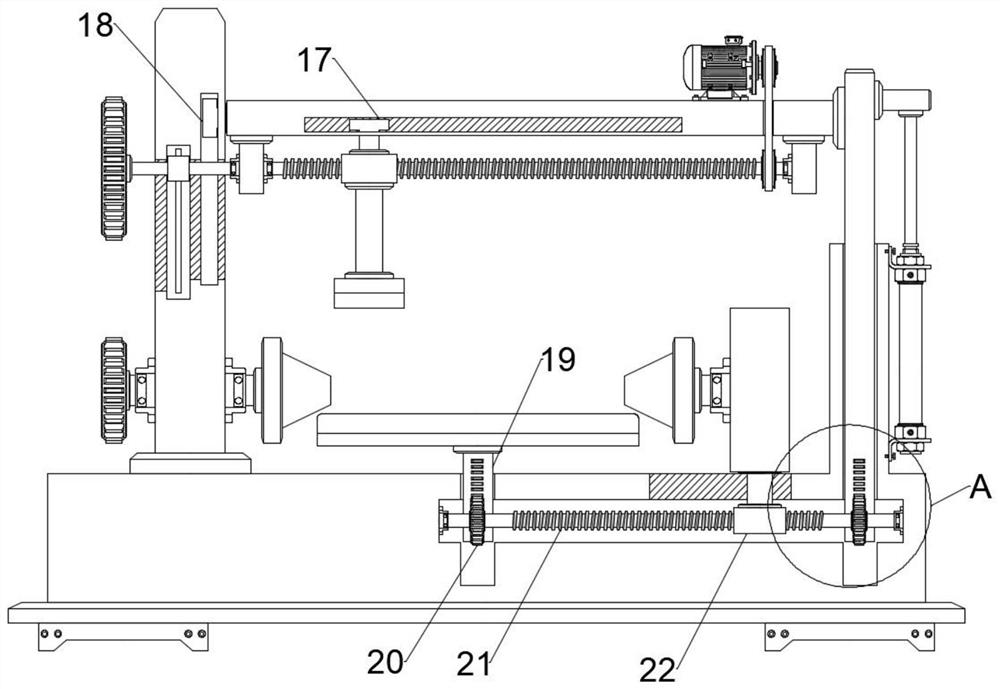 Equipment surface layer precision polishing device for oil cylinder production and processing