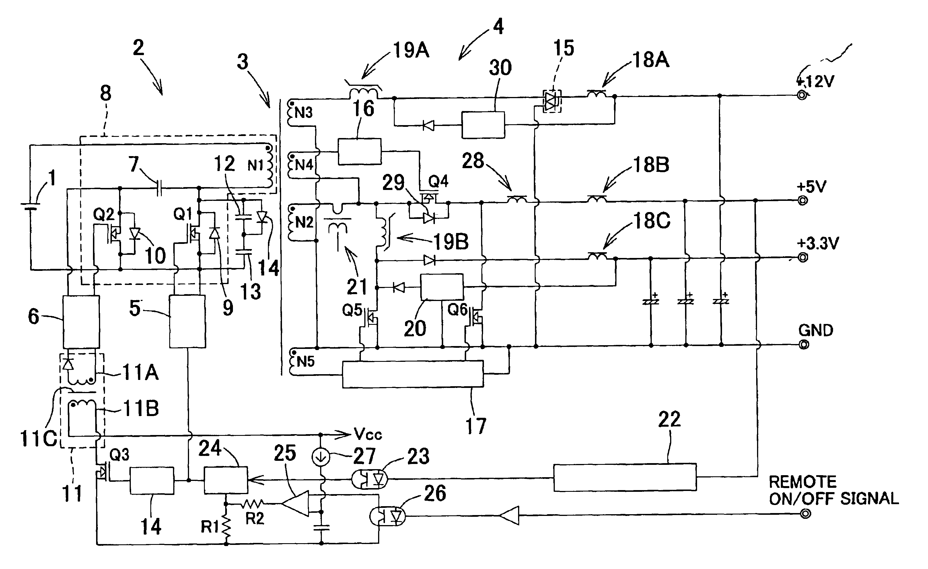 Computer power supply