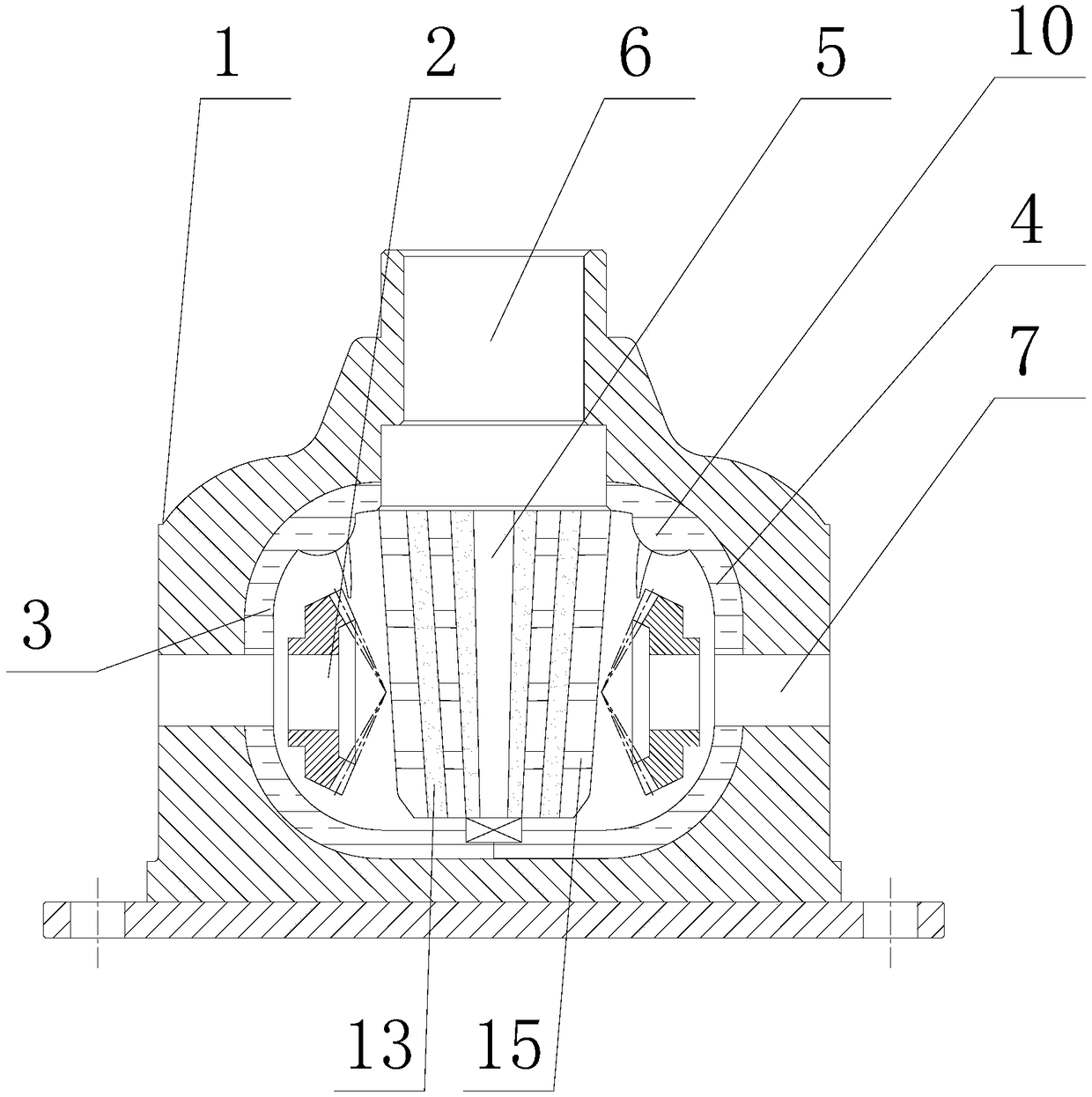 Low noise differential mechanism