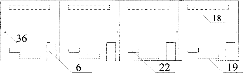 Waste heat-sharing integral-body compact flue-curing barn and operating-using method thereof