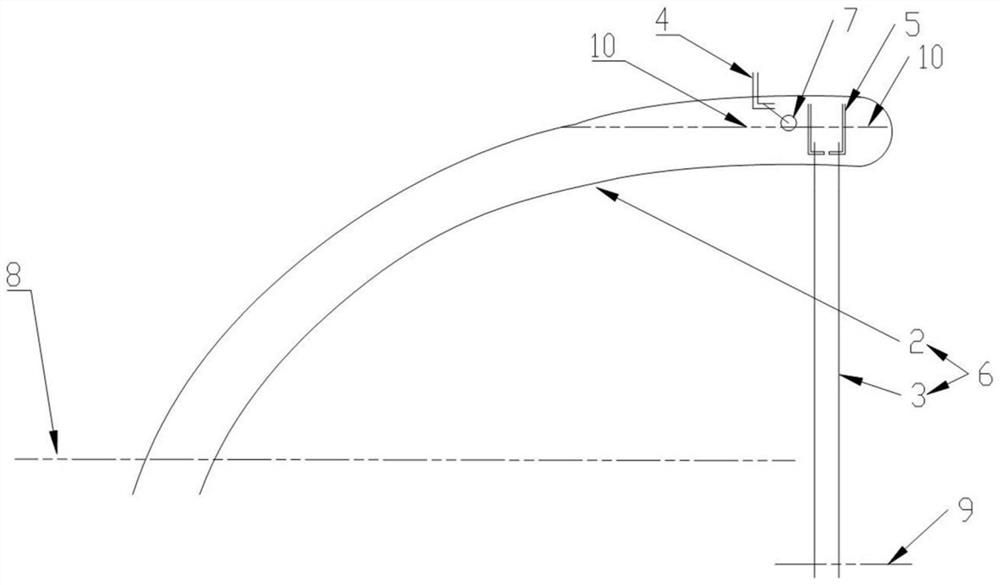 River energy collection device, manufacturing method and river energy collection method