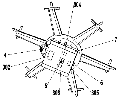 Unmanned aerial vehicle with riverway monitoring data collection sensing technology