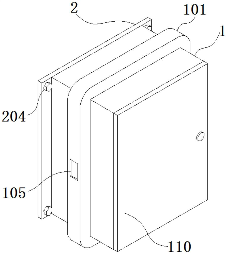 A heat dissipation and dustproof high and low voltage switch cabinet