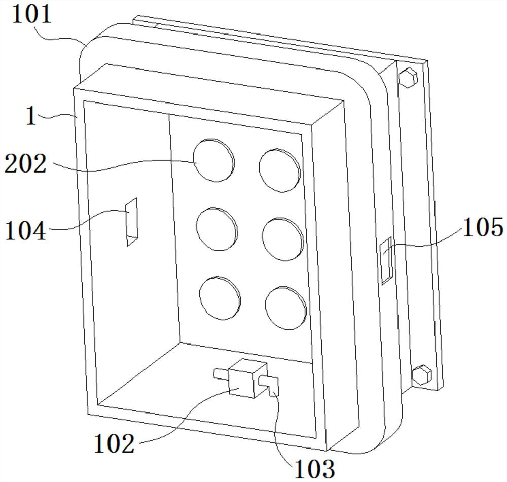 A heat dissipation and dustproof high and low voltage switch cabinet