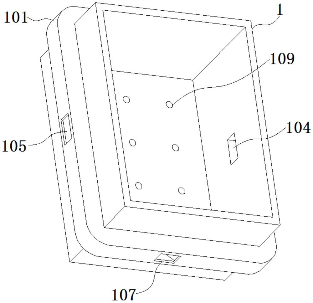 A heat dissipation and dustproof high and low voltage switch cabinet