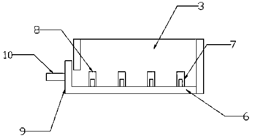 Novel oil field sewage treatment device