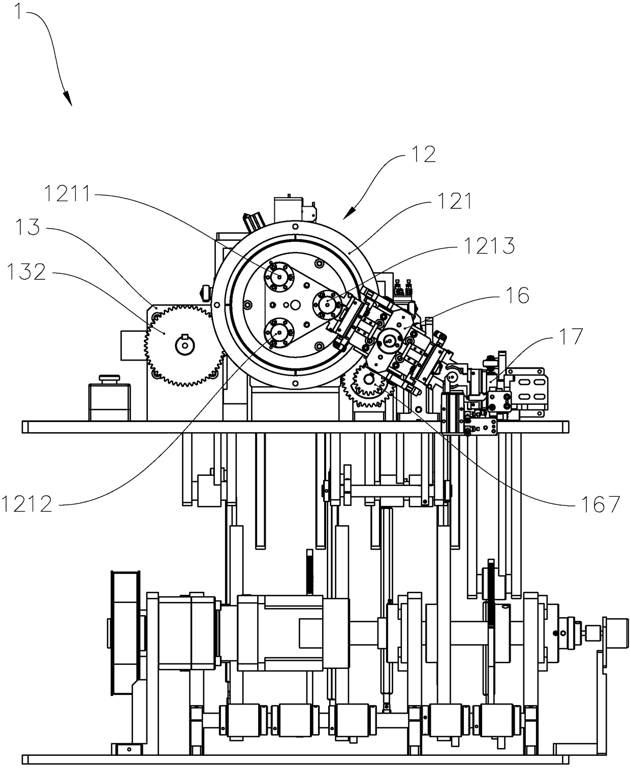 Cylindrical battery cell film-making and winding machine