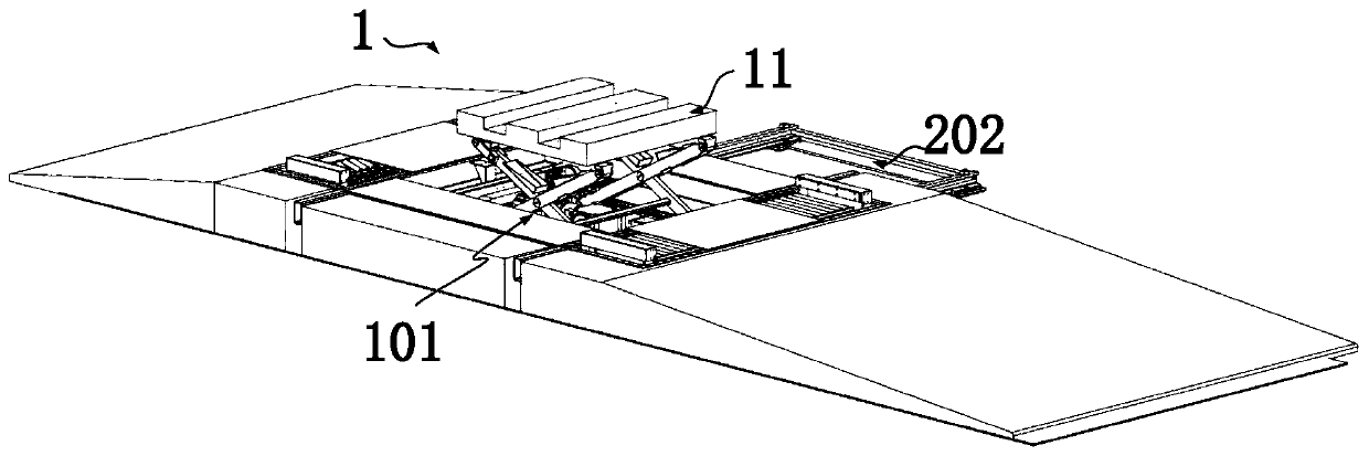 Single-temporary storage battery replacing system, battery replacing method and battery replacing station