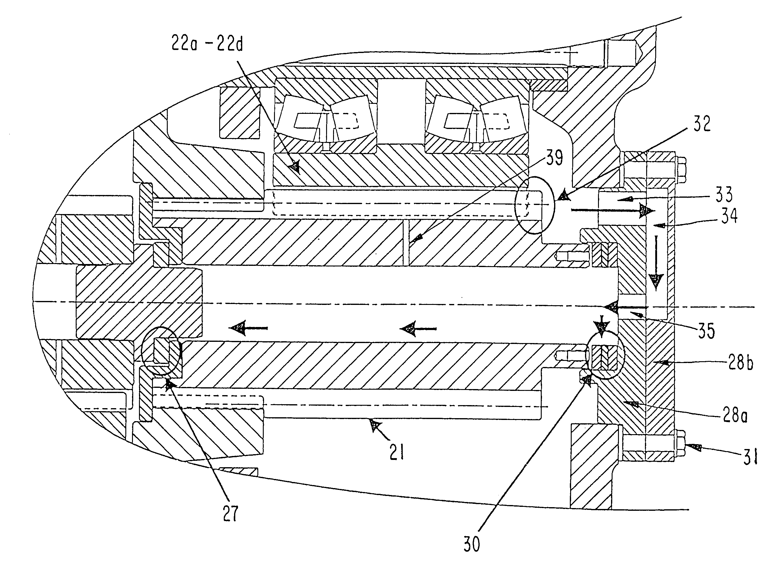 Lubrication system for planetary transmission