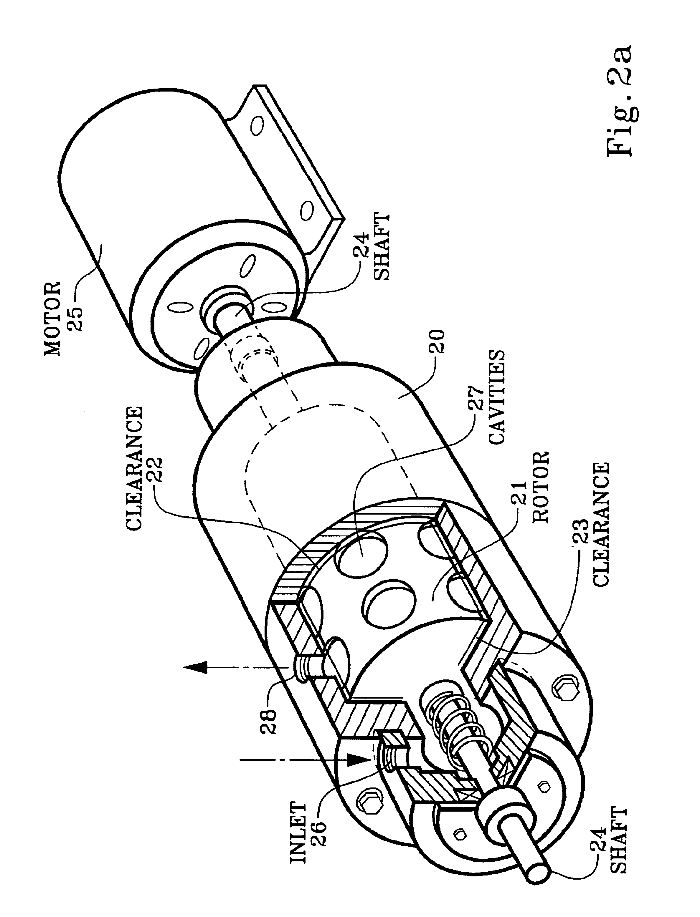 Gas dehydration with cavitation regeneration of potassium formate dehydrating solution