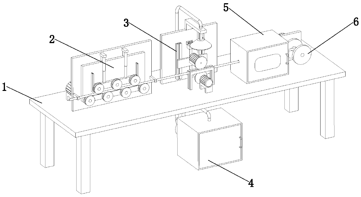 Winding recovery device of power cable