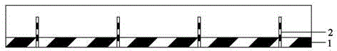 Traffic safety facility for roundabout of rural-urban continuum and design method thereof