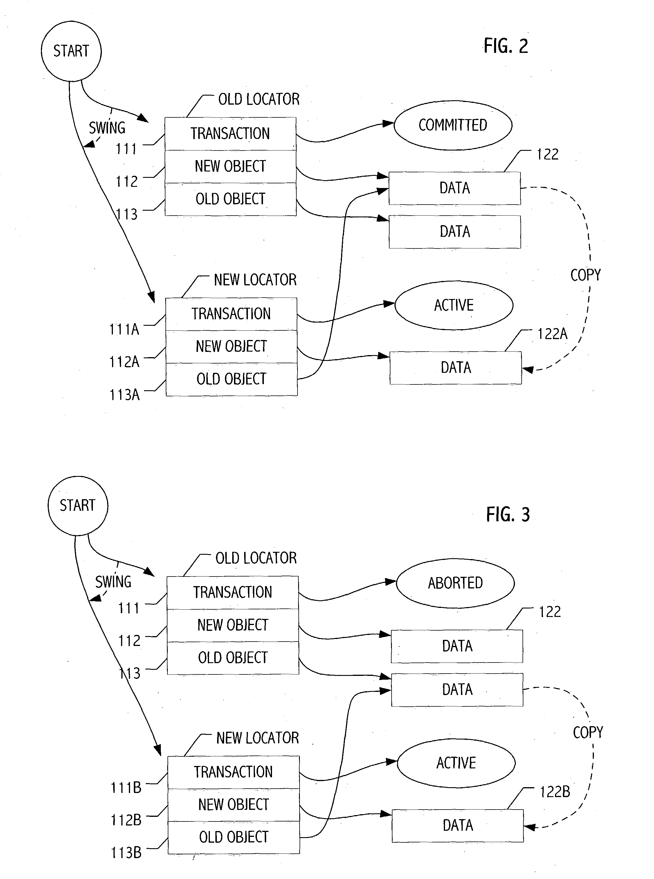 Software transactional memory for dynamically sizable shared data structures