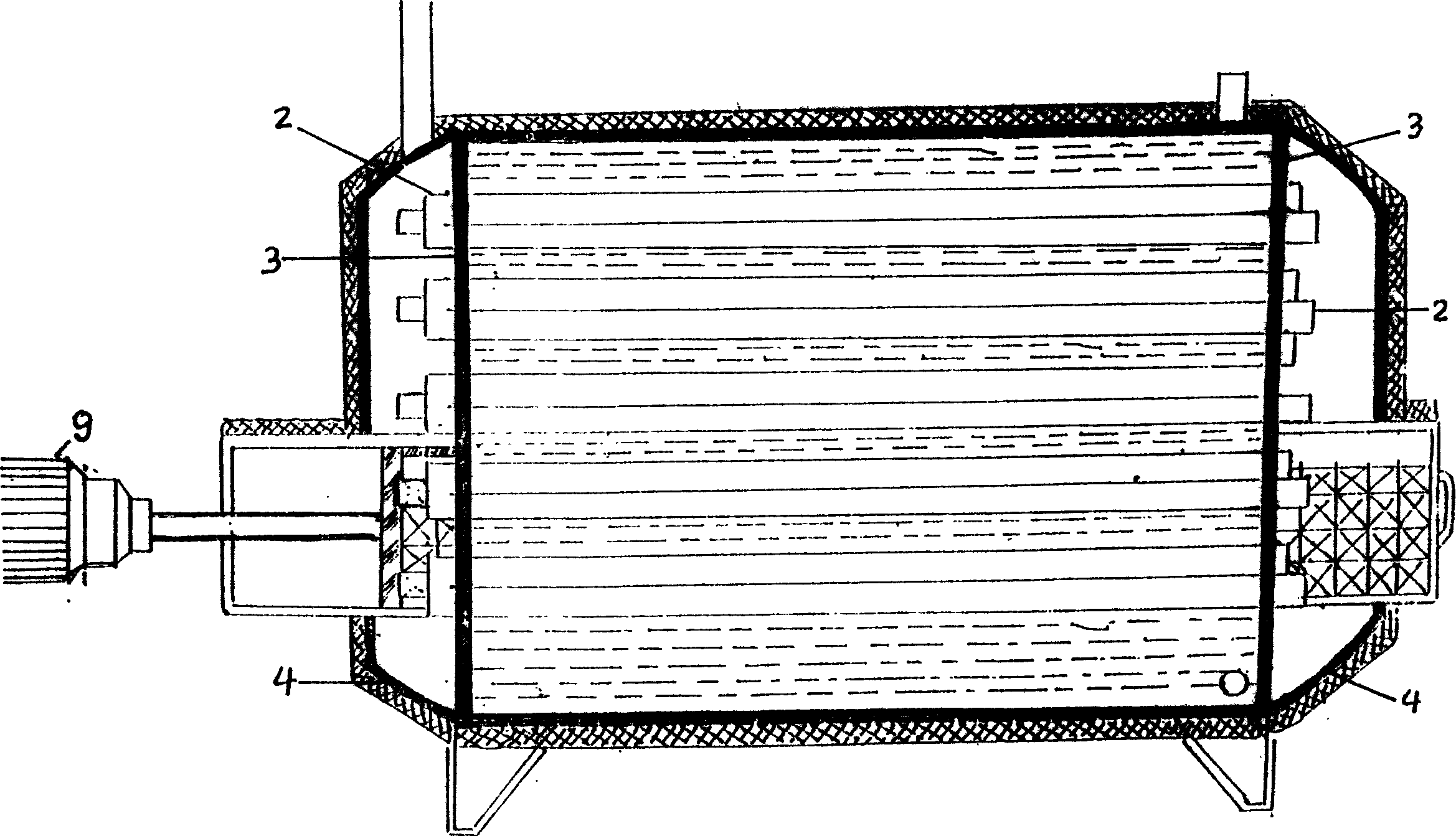 Coal firing boiler with N-shaped fire tubes