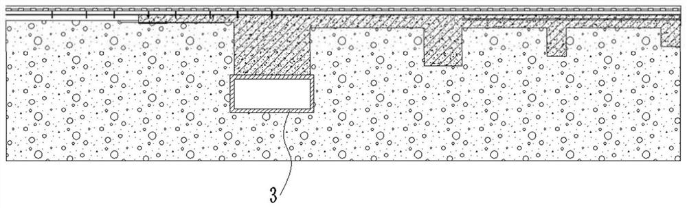 A kind of reinforcement structure and construction method of end thorn area