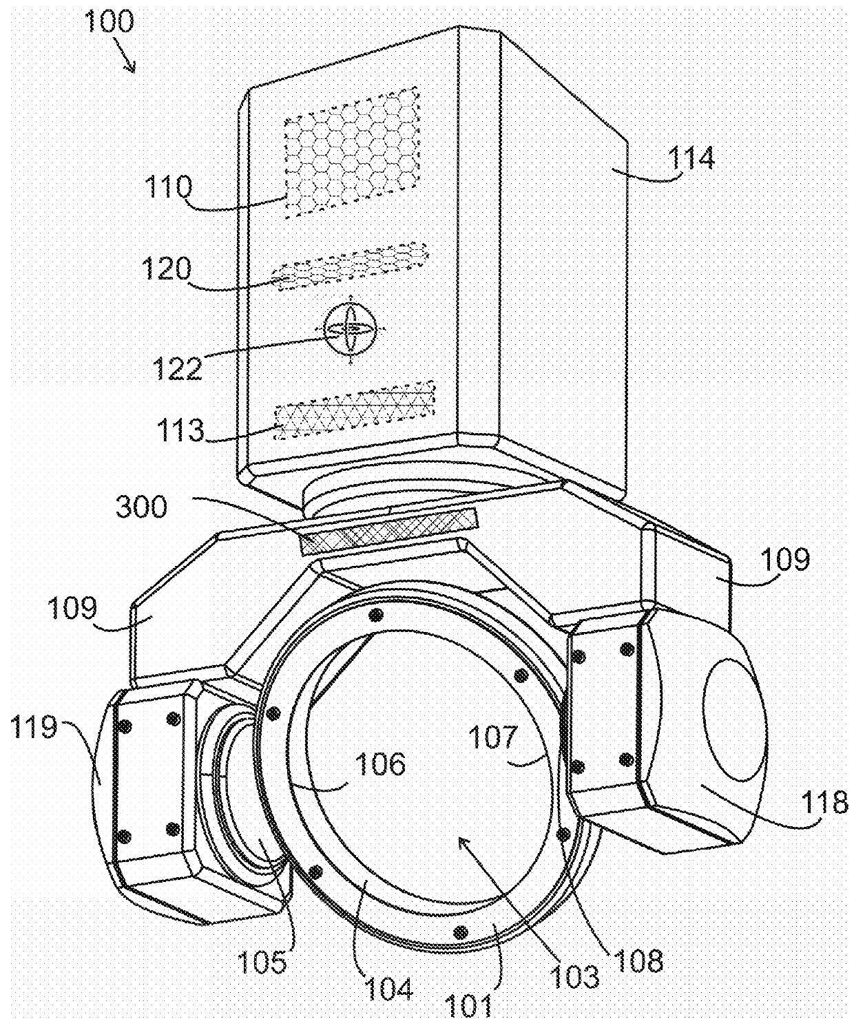 Hair dryer holder system