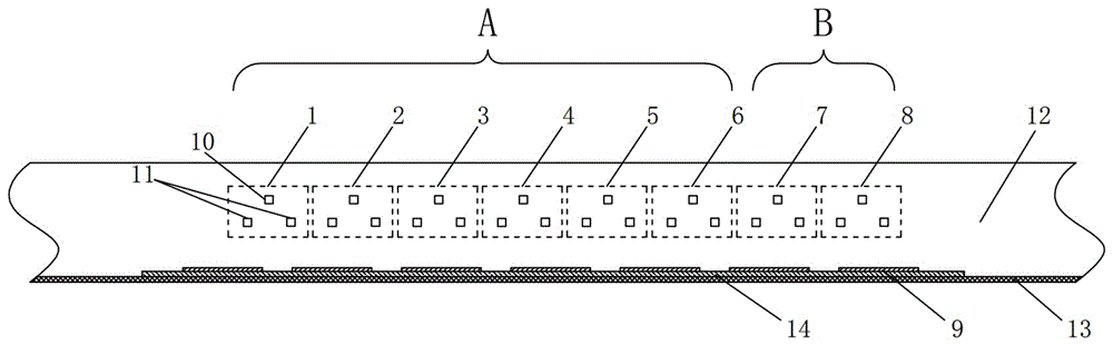 Colorful solar cell piece, manufacturing method, cell module and PECVD device