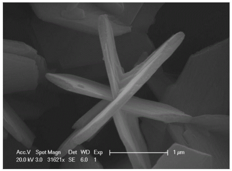 Hexagonal vanadium pentoxide nano-material as well as preparation method and application thereof