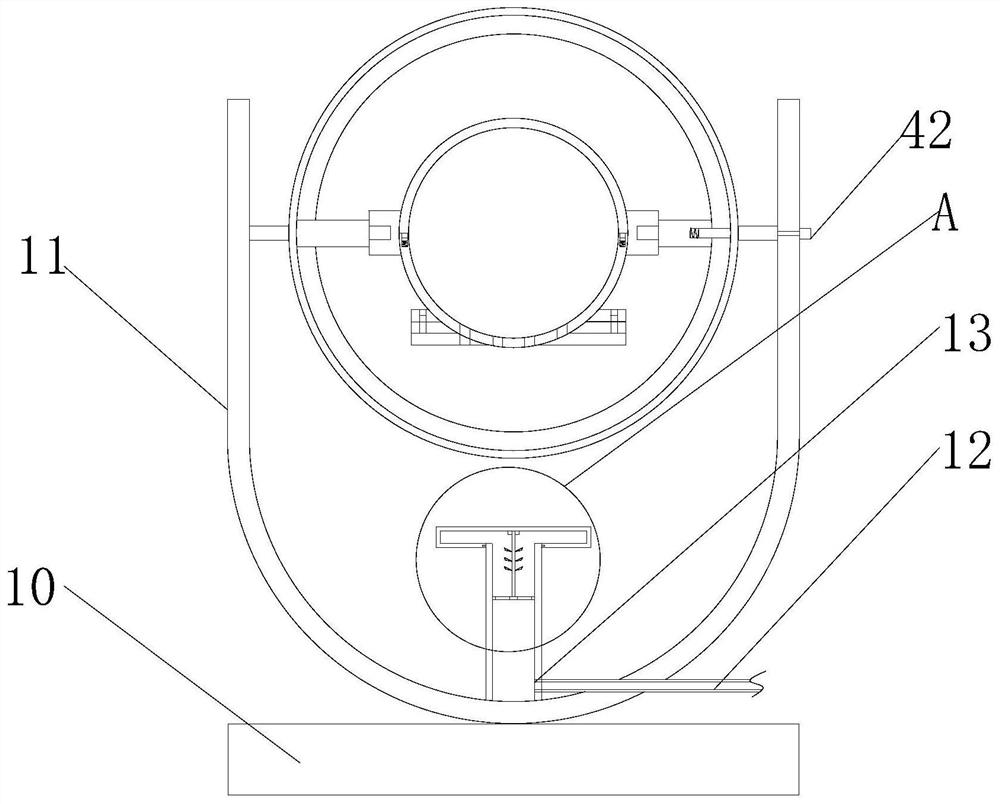 An all-round disinfection equipment for internal medicine nursing instruments