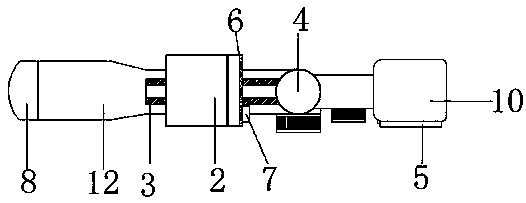 Optical sight with night viewing function