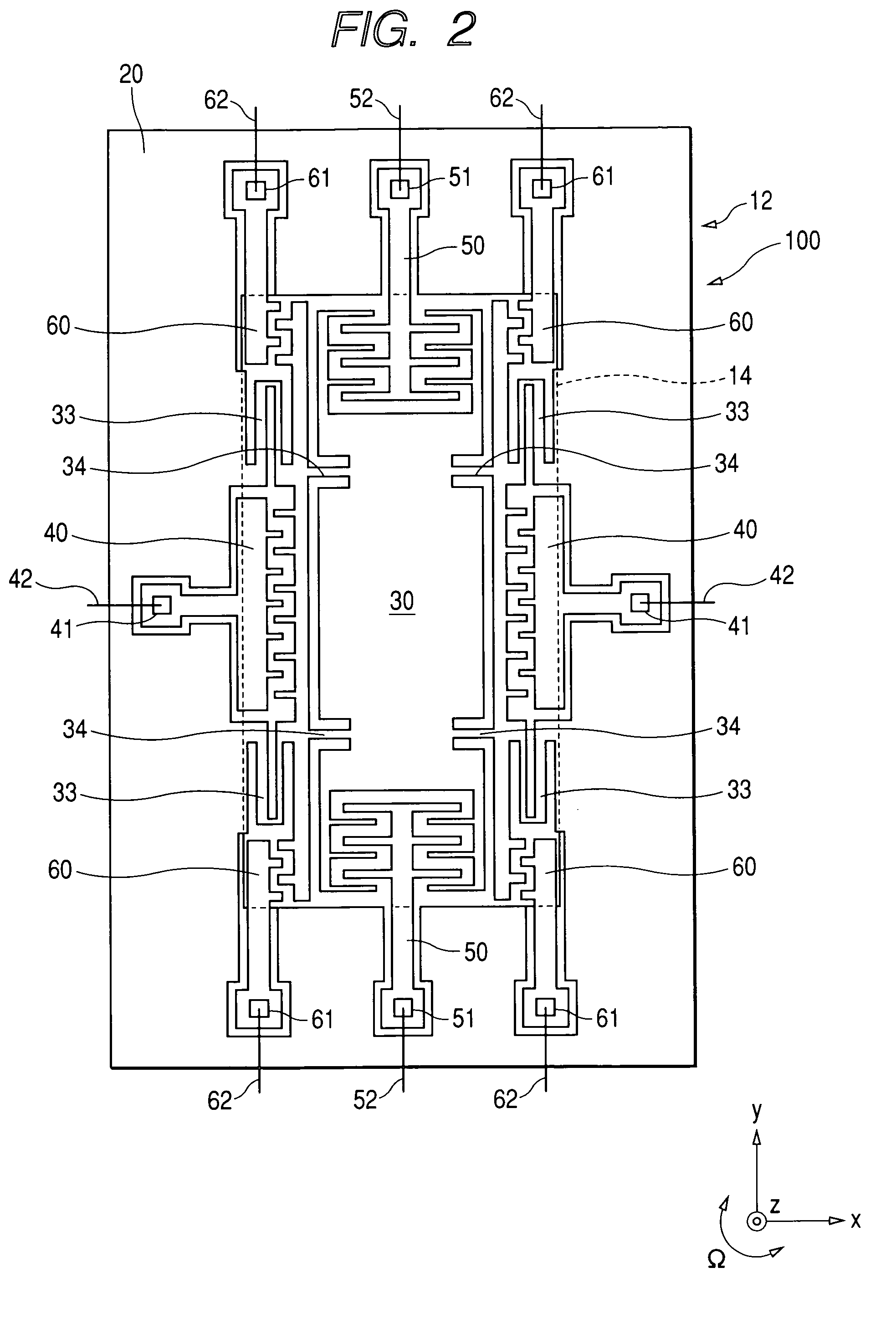 Vibration type angular rate sensor