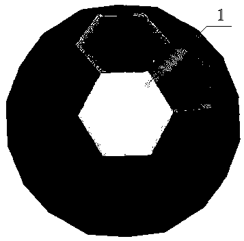 Prefabricated ball, production device, production method and use method thereof